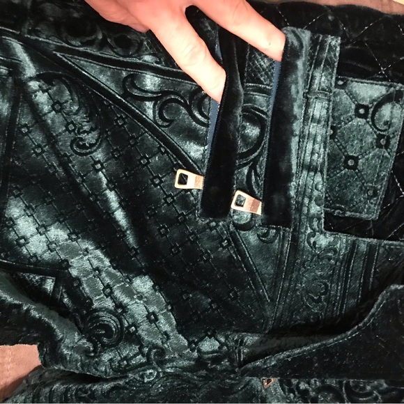 BALMAIN FABERGE RUNWAY VELVET PANTS FR 38 US 6 - Picture 15 of 15